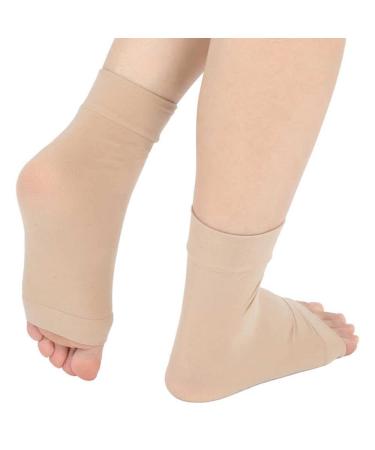 Ankle Support Comfortable & Breathable Elastic Spandex/Nylon for Sports | Joint Pain & Injury Recovery | X-Large Skin Color - Buy Online on GoSupps.com