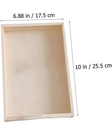 PRETYZOOM 1pc Box Nail Display Board Natural Wood Pull Wooden Box - Buy Online on GoSupps.com