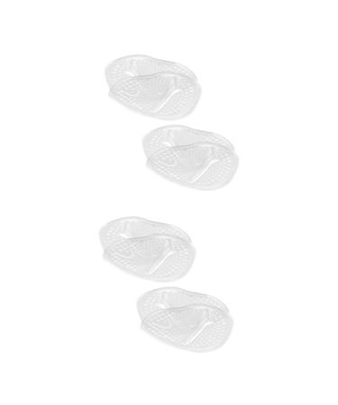 Gatuida 4 Pairs Shoe Pads for High Heels High Heel Shoe Inserts High Heel Cushion Inserts High Heel Insoles Metatarsal Foot Cushion Insole Pads Foot Pads of Damping Forefoot Pad Women's