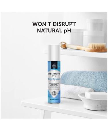 Summer's Eve Feminine Deodorant Spray-Baby Powder 2 oz (Pack of 5) | Refreshing Scent | Feminine Hygiene Product - Buy Online on GoSupps.com
