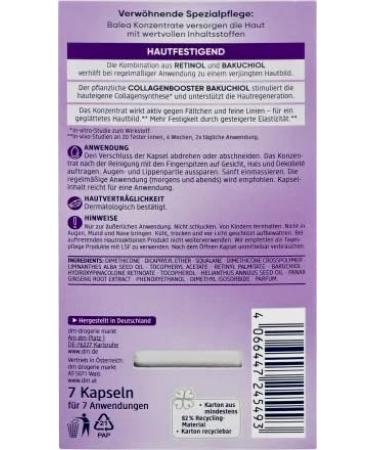 Concentrate Lift Effect Face Care Serum - 21 Capsules | Anti-Aging Skincare for All Skin Types | International Shipping Available - Buy Online on GoSupps.com