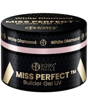 Divine Nails Miss Perfect White Diamond builder gel 15 ml - Buy Online on GoSupps.com