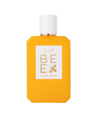 Ellis Brooklyn BEE Eau De Parfum - Gourmand Perfume For Women with Dark Rum Vegan Honey Vanilla Bean & Sandalwood Vegan Perfume Made In The USA BEE 3.4 Fl Oz (Pack of 1)