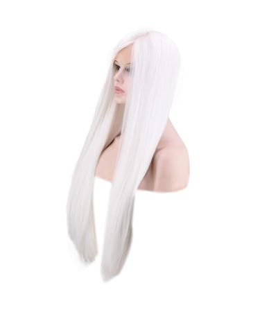 Shop Long White Party Wigs for Women - Curly & Straight Brazilian Styles for 50s 60s 70s 80s - International Shipping Available! - Buy Online on GoSupps.com