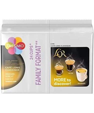  G n rique TASSIMO - L'Or Classic Long Coffee 156g coffee capsules for an authentic coffee experience at home. - Pack of 3 - Sold as a Pack - Buy Online on GoSupps.com