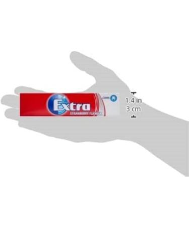 Wrigley's Extra Sugarfree Chewing Gum Refreshing Strawberry Flavour Freshens Breath With Xylitol Helps with Oral Hygiene for Healthy Teeth and Gums 15 x 10 Packs | Sold by Essential Products - Buy Online on GoSupps.com