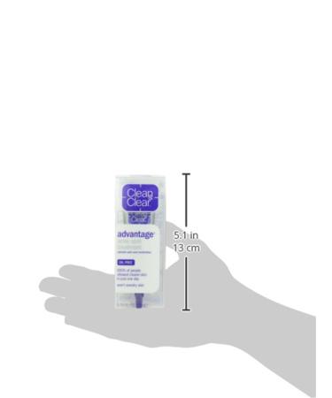Clean & Clear Advantage Acne Spot Treatment - Oil Free Gel with Salicylic Acid & Witch Hazel | Effective Pimple Cream for Adults & Teens | 0.75 oz - International Shipping Available - Buy Online on GoSupps.com