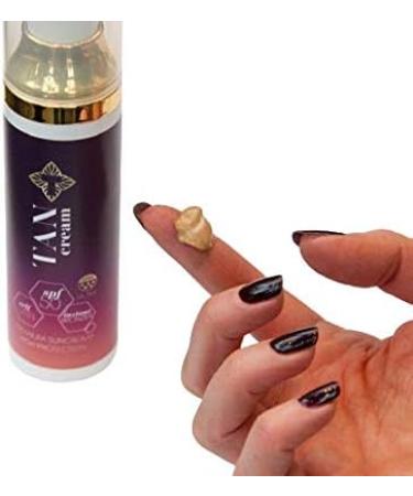 Tancream Award Winning All-In-One Self Gradual Tan Sun Protection SPF50 and Luxury Moisturiser with Gift Box - Buy Online on GoSupps.com