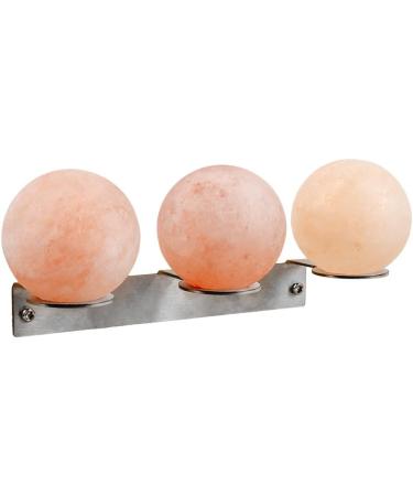 Sauna Niter Himalayan Salt Balls - Air Purifier & Salt Therapy (3pcs with Stainless Steel Wall Bracket) - International Shipping - Buy Online on GoSupps.com