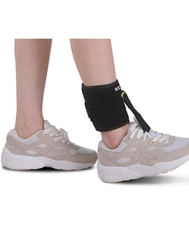 Universal Size Drop Foot Support Ankle Brace AFOs for Poliomyelitis, Hemiplegia, Stroke - Adjustable Strap Elevator for Optimal Support - Buy Online on GoSupps.com