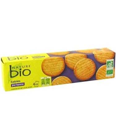 NATURE BIO - Organic Butter Shortbread 200G - Pack of 4 - Special Offer - Buy Online on GoSupps.com