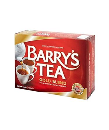 Barry's Tea Gold Blend - 80 Teabags - 250g - Expertly Blended in Ireland 80 Count (Pack of 1)