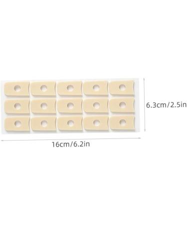 HAPINARY 4sheets Latex Corn Stickers Toe Corn Remover Silicone Gel Corn Pads for Toe Cushions Toe Pads Toe Separator Stickers Cushions Pads Foot Stickers Feet Latex Sponge - Buy Online on GoSupps.com