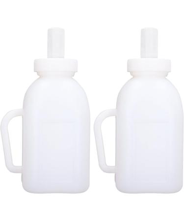 Yuehua 1L Calf Bottle - Suction Bottle for Calves Sheep & Lambs | Removable Pacifier | Ideal for Farm & Ranch - Buy Online on GoSupps.com