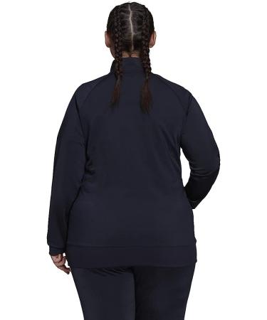 adidas Women's Plus Size Essentials Warm-up Track Top 2X - Legend Ink - Buy Online on GoSupps.com