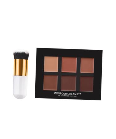 FRCOLOR 2pcs Camouflage Concealer Cream Kit | Highlighter & Color Correcting Makeup Palette for Flawless Contouring - International Shipping Available - Buy Online on GoSupps.com