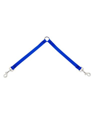 Coupler for Walking Two Medium or Larger Dogs Together, 3/4" Wide Blue by Lupine, 24" Long 3/4" wide 24" long