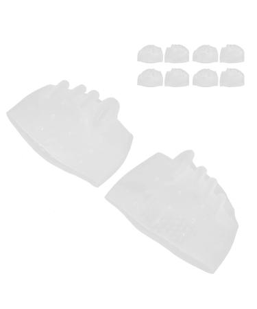 Bunion Corrector | Hallux Valgus Corrector | 5-Hole Toe Separator | Foot Toe Straightener Splint | Protectors - Transparent - Buy Online on GoSupps.com