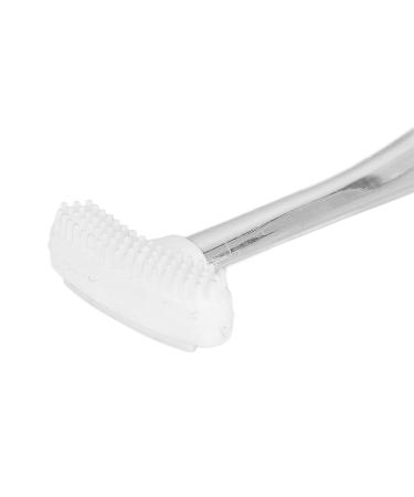 Firm Silicone Tongue Scraper - Portable Oral Care Brush for Home & Travel - Buy Online on GoSupps.com