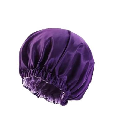 Elaviti Satin Bonnet & Xtreme Rosemary Mint Hair Growth Oil Bundle | Large Reversible Cap & Organic Oil for Hair Growth | Purple Color - Buy Online on GoSupps.com