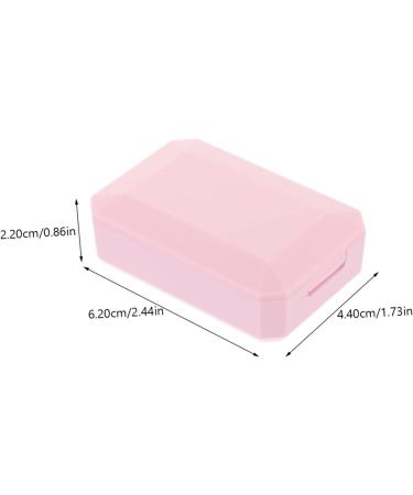 JECOMPRIS Contact Lens Container Case with Mirror - 30 Sentences Organizer Travel-Friendly 5 Color Options - Small Storage Bags for Glasses - 6.2x4.4x2.2cm - Buy Online on GoSupps.com