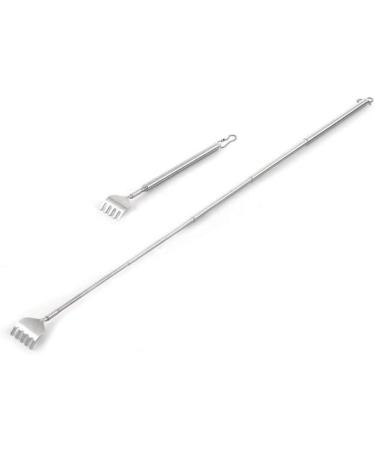 Fliyeong Telescopic Back Scratcher - Stainless Steel Bear Claw Handle for Itch Relief | International Shipping - Buy Online on GoSupps.com