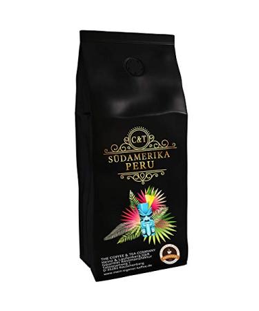 C&T South American coffee specialty Peruvian coffee (100g whole beans) Quality coffee Low acidity and healthy mild and freshly roasted