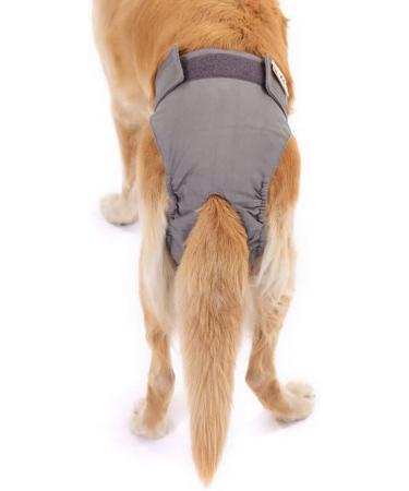 Lill's Fuse Pants for Women - Flexible Closure Organic Cotton Extra Absorbent Washable - Size XS to XXL in Stone Gray - Buy Online on GoSupps.com