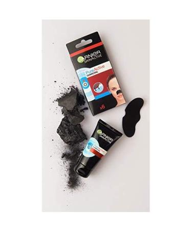 Garnier Pure Active Anti-Blackhead Charcoal Nose Strips - 4-Piece | Effective Blackhead Removal | International Shipping - Buy Online on GoSupps.com