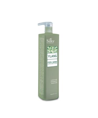 Ylang Feel Good Shampoo - Hydrating Shampoo for Dry Damaged Hair - Volumizing Shampoo Infused with Essential Oils for Nourishment - Sulphate and Paraben Free Shampoo 1000ml