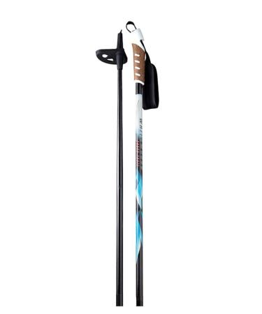 Whitewoods Unisex Adult Cross Trail-Glass/Touring Cross Country Nordic Ski Poles 135cm