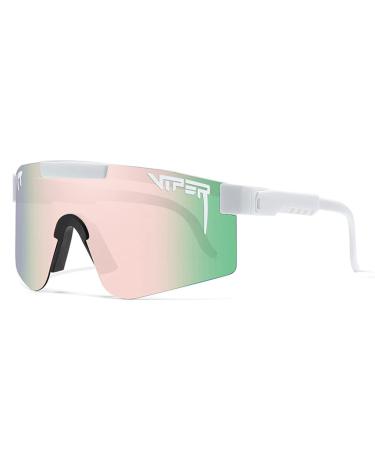 uzsauyr Sports Sunglasses Cycling Polarized Outdoor Glasses Men and Women Uv400 Double Wide Sunglasses 03