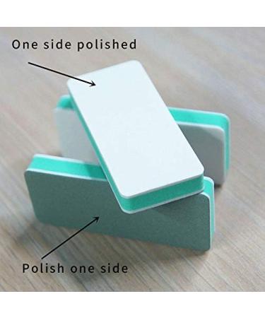 Brensty 20 Pieces Series 2 Ways Nail Art File Buffer Buffer Buffer Block Smooth Manicure Tips Tools - Buy Online on GoSupps.com
