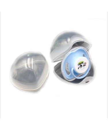 3-Pack Portable Pacifier Storage Box | BPA-Free Transparent Pacifier Holder for Newborns | Ideal for Travel & Home - Buy Online on GoSupps.com