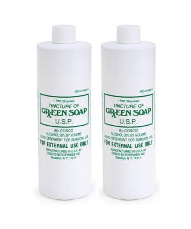 Cosco green soap 2 X 8 Ounce Pure Green Soap Tattoo Medical Supply 8oz Bottle  8 Fl Ounce