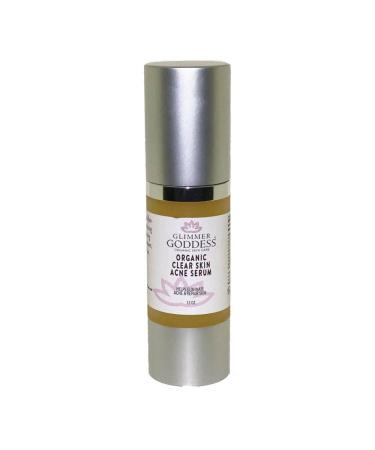 Glimmer Goddess Organic Clear Skin Serum for Acne Prone Skin 1.0 oz