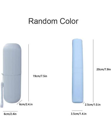 XINGSUI 4PCS Eco-Friendly Travel Toothbrush Case - Ideal for Hiking Camping & Business Trips - Buy Online on GoSupps.com