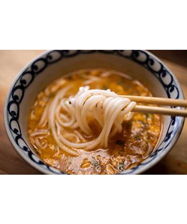 Organic Rice Flour Udon Noodles with Konjac (2 Servings) - Keto & Paleo-Friendly, Gluten-Free, Low-Calorie, No Salt, Healthy Diet Option - Buy Online on GoSupps.com