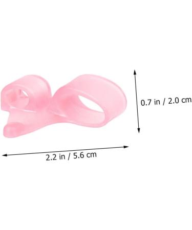 FRCOLOR 12pcs Manicure Tools Set with Thumb Protector, Splint and Spacers for Feet Straightening - Pink 5.6x2cm - Buy Online on GoSupps.com