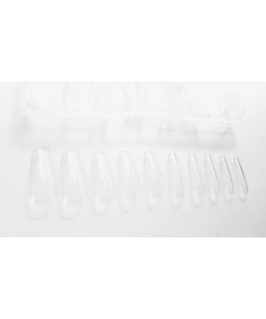 Buy KM-Nails 100 Ballerina Full Cover Press-On Tips - Perfect for Stunning Nail Art | Fast International Shipping - Buy Online on GoSupps.com