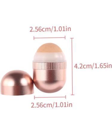Portable Oil-absorbing Volcanic Roller Facial Oil Remove Oily Skin Control Roller Storage Rack - Buy Online on GoSupps.com