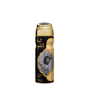 Lattafa Sheikh Shuyukh Luxe Editiion Perfumed Deodorant Spray for Unisex  6.67 Ounce