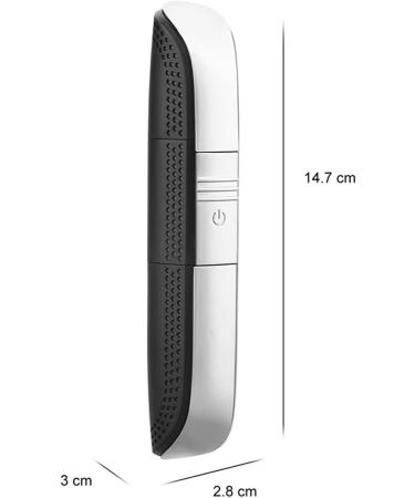 3 in 1 USB Electric Nose Hair Trimmer for Men | Painless Eyebrow Clipper & Beard Shaver Set International Shipping Available - Buy Online on GoSupps.com