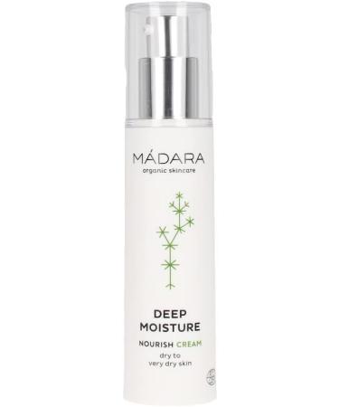 M DARA Organic Skincare | Deep Moisture Nourish Cream - 50ml Soothing and ultra-hydrating moisturiser for dry skin With hyaluronic acid and nutrient-rich plant extracts Vegan Ecocert certified. - Buy Online on GoSupps.com