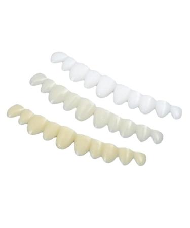 Unfairzq 3-part temporary denture set replaces a missing tooth in a few minutes temporary dental repair set thermal pearls
