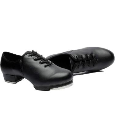 BeiBestCoat Men's Black Synthetic Tap Dance Oxford Shoes - Size 12 - Buy Online on GoSupps.com