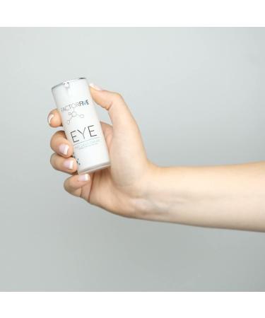 FACTORFIVE Eye & Lash Cream: Human Stem Cell Growth Factors for Anti-Wrinkle & Collagen Boost - 0.5 fl oz/15ml - Buy Online on GoSupps.com