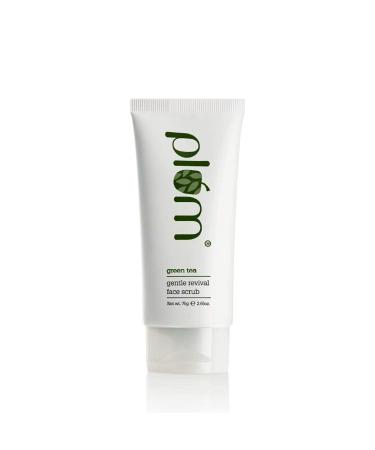 Green Tea Gentle Revival Face Scrub Blackhead reduce Green Tea Extracts For Oily Acne-Prone Skin 100% Vegan Paraben Free - 75g