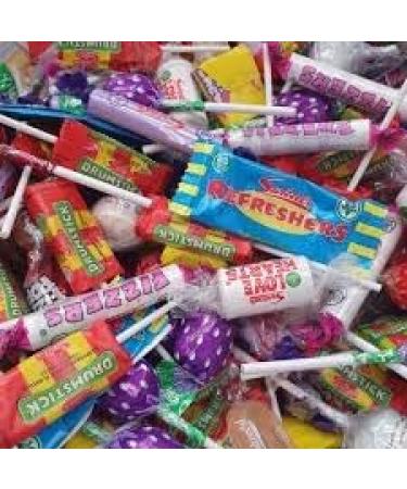 Swizzels Lollies Bundle with Love and Friendship Bracelets and TinTastic Silver Window Lid Tin - Mixed Flavours - Buy Online on GoSupps.com