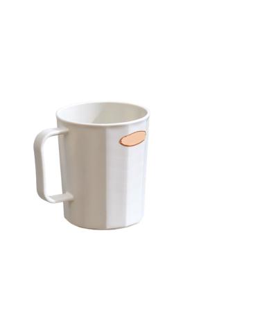 Tooth Brush Holder Mouthwash Cup Mug Home Travel Solid Color Toothbrush Holder Cup Tools (Color : White)